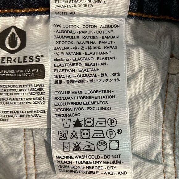 Levi’s Premium 501 ORIGINAL FIT HIGH RISE WOMEN'S SHORTS - Picture 12 of 14